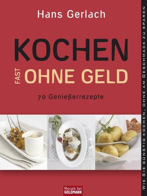 cover image of Kochen (fast) ohne Geld